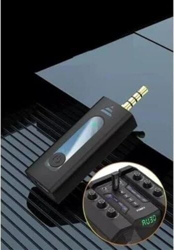 K35-2 Wireless (Kablosuz Mikrofon) Jaklı Ergonomik Tak Çalıştır Jak Audio Android Telefon Araç Uyumlu Çiftli Yaka Mikrofonu