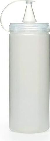 -Şeffaf Kapaklı Sızdırmaz Yağlık Sosluk Şişesi Plastik Yağdanlık 400 Ml. AP-9028