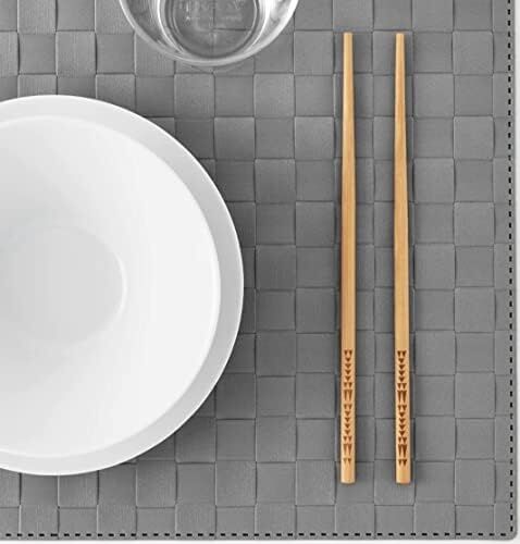 Antagen  Trebent Yemek Çubuğu Çin Japon Yemek Çubuğu Bambu Chopstick 4 Adet x 1 Paket