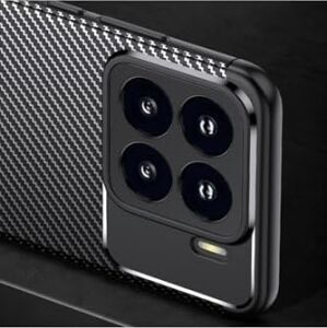 - Xiaomi ile Uyumlu Mi 15T Pro Kılıf Kamera Korumalı Karbon Desenli Uzun Ömürlü Renk Atmaz Koruyucu Silikon Kapak