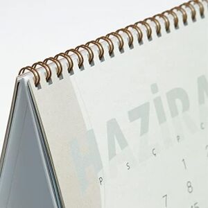 Floral Tasarımlı 2025 Masa Takvimi