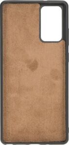 Samsung Galaxy Note 20 Uyumlu Deri Cüzdanlı Kılıf RST2EF Taba