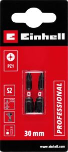 Orijinal  Çift Torsiyonlu Darbeli Bit Seti, 2 Parça, 30 Mm, Pz1 (S2 Çelik, Yüksek Dayanıklılık, Çift Torsiyon Etkisi, Kırmızı Renk Halkası, C 6.3 Sap) - 49132040