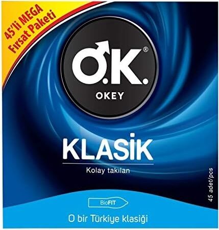 Klasik 45'li Prezervatif
