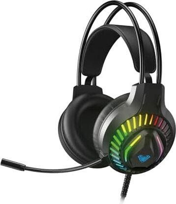 Aula S605 Rainbow 3.5mm Jack, USB Gaming Mikrofonlu Oyuncu Kulaklığı