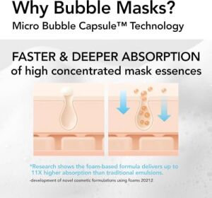 Menokin Moisture 30 Seconds Bubble Maske