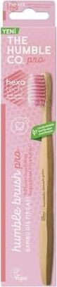 Humble Brush Pro Line Yetişkin Soft Lila 0.01 Inceltilmiş Hegzagonal Fırça Kılları Içeren Bambu Diş Fırçası