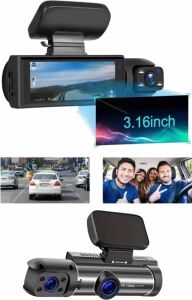 Sürüş Kamerası Video Kaydedici Hareket Algılama Gece Görüşlü