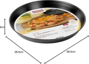 Orıgınal  Delicious Fırın/pizza Tepsisi Ø28 Cm, Alaşımlı Çelik, Siyah, 28 cm