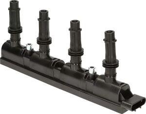 Ateşleme Bobini - 12V - 4-Kutuplu - Buji Fişi Dahil - Vidalanmış Ignition Coil - Citroen Berlingo 1.4 (1996-2011), Peugeot Partner 1.4 (1996-2015) ile Uyumlu