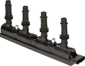 Ateşleme Bobini - 12V - 4-Kutuplu - Buji Fişi Dahil - Vidalanmış Ignition Coil - Citroen Berlingo 1.4 (1996-2011), Peugeot Partner 1.4 (1996-2015) ile Uyumlu