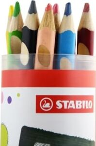 Easycolors - Ergonomik Kuru Boya Kalemi - 12 Renkli Tüp - Sol