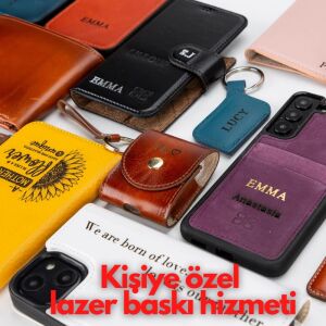 Apple iPhone 14 Pro Max Uyumlu Deri Arka Kapak Rock Rst1