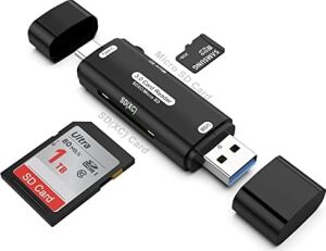 Micro Sd Kart Okuyucu Type C To USB 3.0 Çevirici Otg 5 Gbps Hafıza Kartı Okuyucu Adaptör Micro Sd Card Reader Rktsd