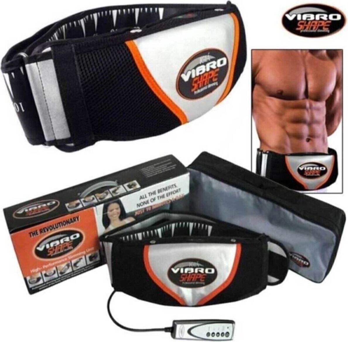 Motorlu Titreşimli Masaj Aleti Siyah Renk Isıtmalı Özellikli Fitness Ekipmanı - Spor & Outdoor
