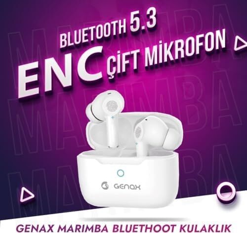 Pro Model Bluetooth Kulaklık Çift Mikrofon Net Ses Gürültü Azaltma