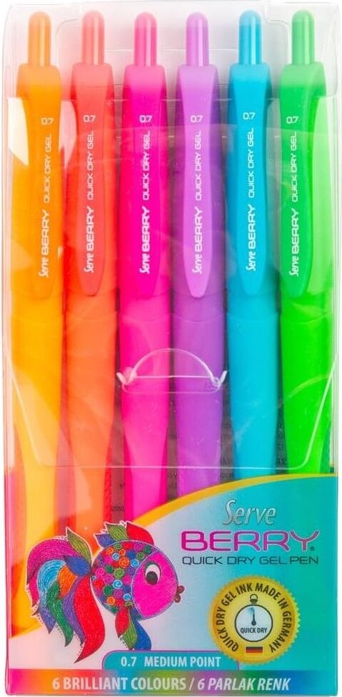 Jel Kalem 07MM Karma Blister 6li