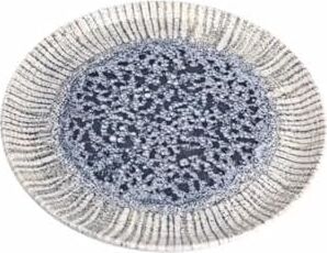 Blue Düz Tabak 20CM