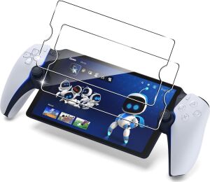 Fdhyfgdy  Ps5 Playstation Portal/ps Portal Için Kırılmaz Cam, 【2 Adet】 9h Sertlikte Çizilmeye Karşı Dayanıklı Kırılmaz Cam Folyo, Kabarcıksız Parmak Izi Bırakmaz Hd Ekran Koruyucu
