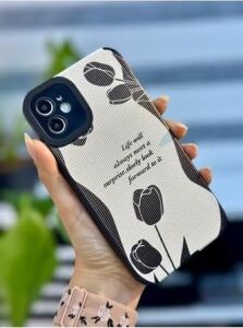Iphone 11 ile Uyumlu Kaplama Tasarımlı Yumuşak Silikon Kamera Korumalı Kılıf