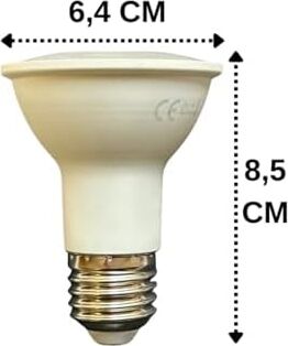 Şavk 7W 6500K Beyaz Işık PAR20 E27 LED Spot Ampul