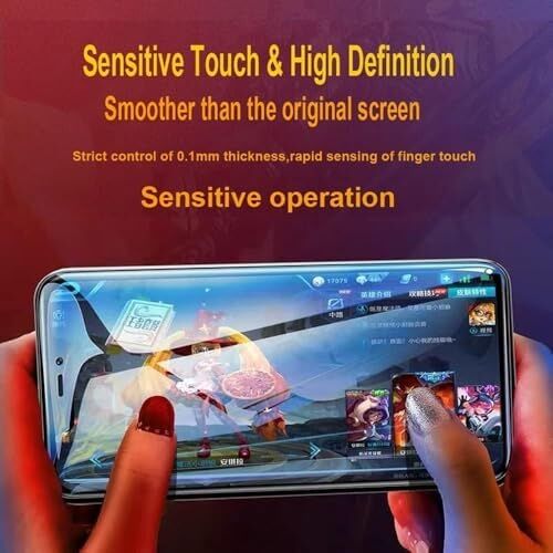 iPhone 15 Pro Için Ekranı Tam Kaplayan Nano Esnek Cam Uzun Ömürlü Parlak Ekran Koruyucu Nano Esnek Temperli Cam