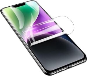 iPhone 15 Pro Için Ekranı Tam Kaplayan Nano Esnek Cam Uzun Ömürlü Parlak Ekran Koruyucu Nano Esnek Temperli Cam