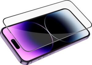 iPhone 15 Pro Için Ekranı Tam Kaplayan Nano Esnek Cam Uzun Ömürlü Parlak Ekran Koruyucu Nano Esnek Temperli Cam