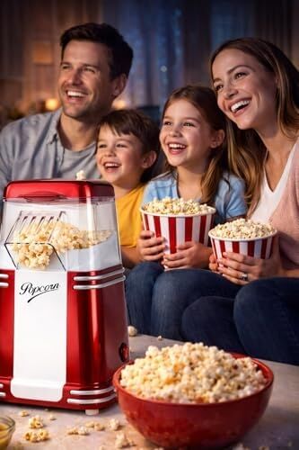 Thomax PM-1300-S Mısır Patlatma Makinesi Yağsız ve Sağlıklı Popcorn
