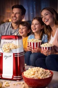 Thomax PM-1300-S Mısır Patlatma Makinesi Yağsız ve Sağlıklı Popcorn