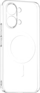 Xiaomi Poco X8 Pro Max ile Uyumlu Kılıfı Şeffaf Ince M-Safe Şarj Özellikli Kamera Lens Korumalı Sert Silikon Kapak London Renksiz