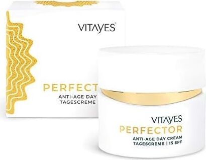 Vitayes Perfector Anti-Age, Day Cream,15 Spf, Face Cream With 24-Hour Moisture For The Skin, Repair And Protect Skin, Smoother Skin & Reduction Of Wrinkles, Intensive Care For The Face