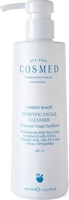 Cosmed Yağlı ve Akne Eğilimli Ciltlere Özel Arındırıcı Yüz Temizleme Jeli Ph 5.5 400 ml
