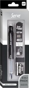 Klm & Sılgı & Mın 0,7mm Sıyah