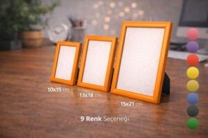 Kırılmaz Pvc Masaüstü Fotoğraf Çerçevesi | 10×15 – 13×18 – 15×21 | 9 Farklı Renk Seçenekleri  Kırılmaz Pvc Masaüstü Fotoğraf Çerçevesi (Kırmızı, 13X18)