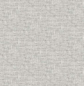 Nuwallpaper NU2873 Poplin Texture Peel & Stick Duvar Kağıdı, Gri