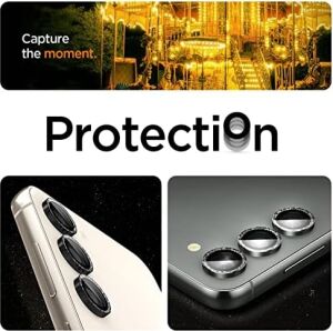 Galaxy S23 Plus / S23 ile Uyumlu Kamera Lens Camı Koruyucu Kolay Kurulum Glas.tr Ez Fit Optik Pro Glitter - AGL06109