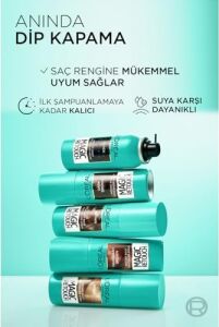 Retouch Beyaz Dipleri Kapatıcı Sprey 75 ml - Siyah