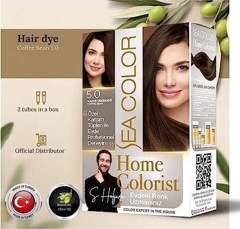 Sea Colorist Set Saç Boyası 5.0 Kahve Çekirdeği Coffee Bean