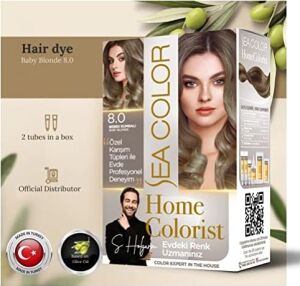Sea Colorist Set Saç Boyası 8.0 Bebek Kumralı Baby Blonde