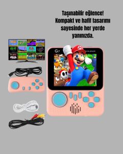 Iki Kişilik Oyun Deneyimi Sunan Taşınabilir Retro Konsol