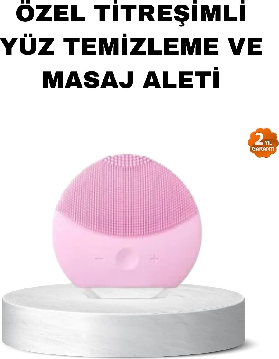 Silikon Yüz Temizleme ve Masaj Aleti – Su Geçirmez, Taşınabilir ve Cilt Dostu