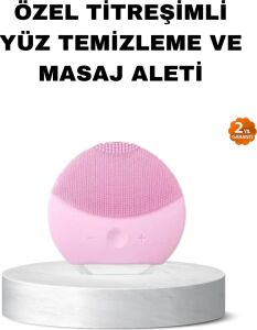 Silikon Yüz Temizleme ve Masaj Aleti – Su Geçirmez, Taşınabilir ve Cilt Dostu