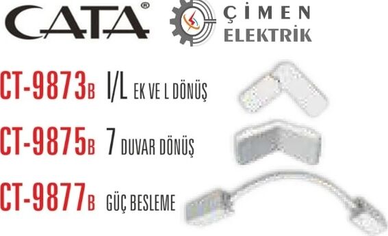 Cata Ct 9873 Magnetıc Ray Ek Parçası Beyaz