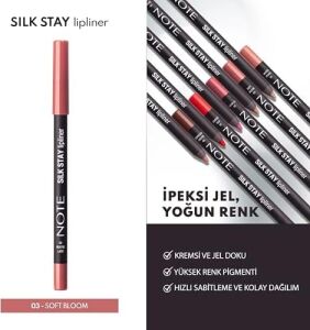 Silk Lipliner Suya Dayanıklı Ipeksi Dudak Kalemi - 03 Soft Bloom