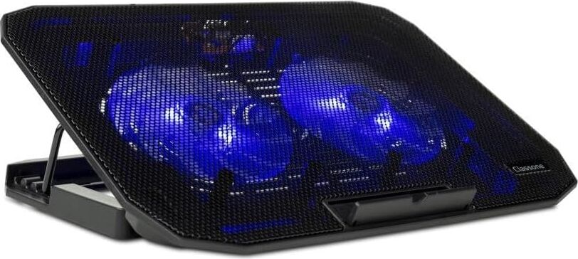 M40 Gaming Laptop Soğutucu Notebook Standı, Mavi Led,14-15.6-17 Inch Uyumlu, 2 Fan, 2 USB