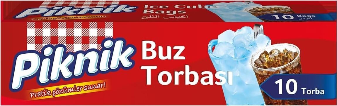Piknik Gıda Ambalaj Buz Torbası 10'lu 1400