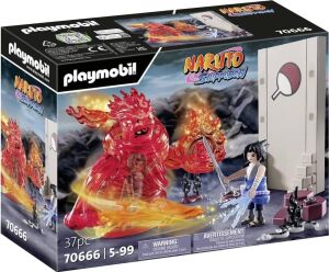 Playmobil Naruto Shippuden 70666 Sasuke Vs Itachi, Mangekyou Sharingan ve Enerji Ruhu Susano'o ile Etkileşimli Kardeş Savaşı, Itachi'nin Intikamı, 5 Yaş ve Üzeri Çocuklar Için Oyuncak