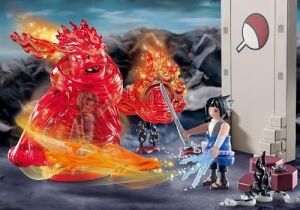 Playmobil Naruto Shippuden 70666 Sasuke Vs Itachi, Mangekyou Sharingan ve Enerji Ruhu Susano'o ile Etkileşimli Kardeş Savaşı, Itachi'nin Intikamı, 5 Yaş ve Üzeri Çocuklar Için Oyuncak