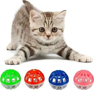 4'lü Çıngıraklı Top Kedi Oyuncağı